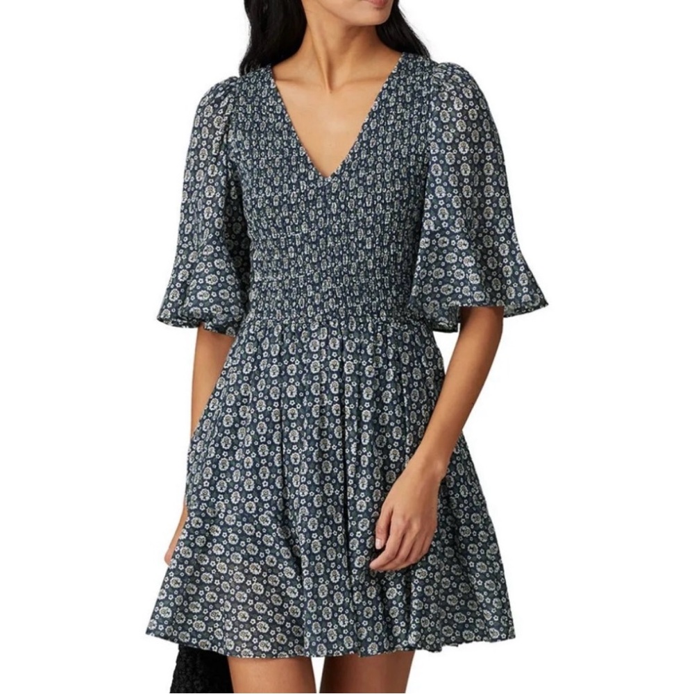 Rebecca Taylor Le Vie Petula Smocked Dress